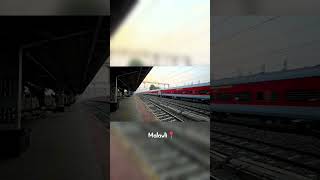 High Speed Crossing At Malavli, WAP5🔥🔥#indianrailways #wap5