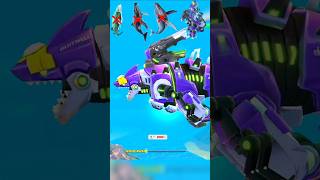 Hungry Shark World Long Flay Noob Shark Vs Pro Machine Shark 🦈 King 👑#new #shorts