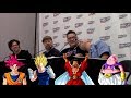 Chris Rager & Josh Martin Crash Dragonball Panel with Sean Schemmel & Chris Sabat