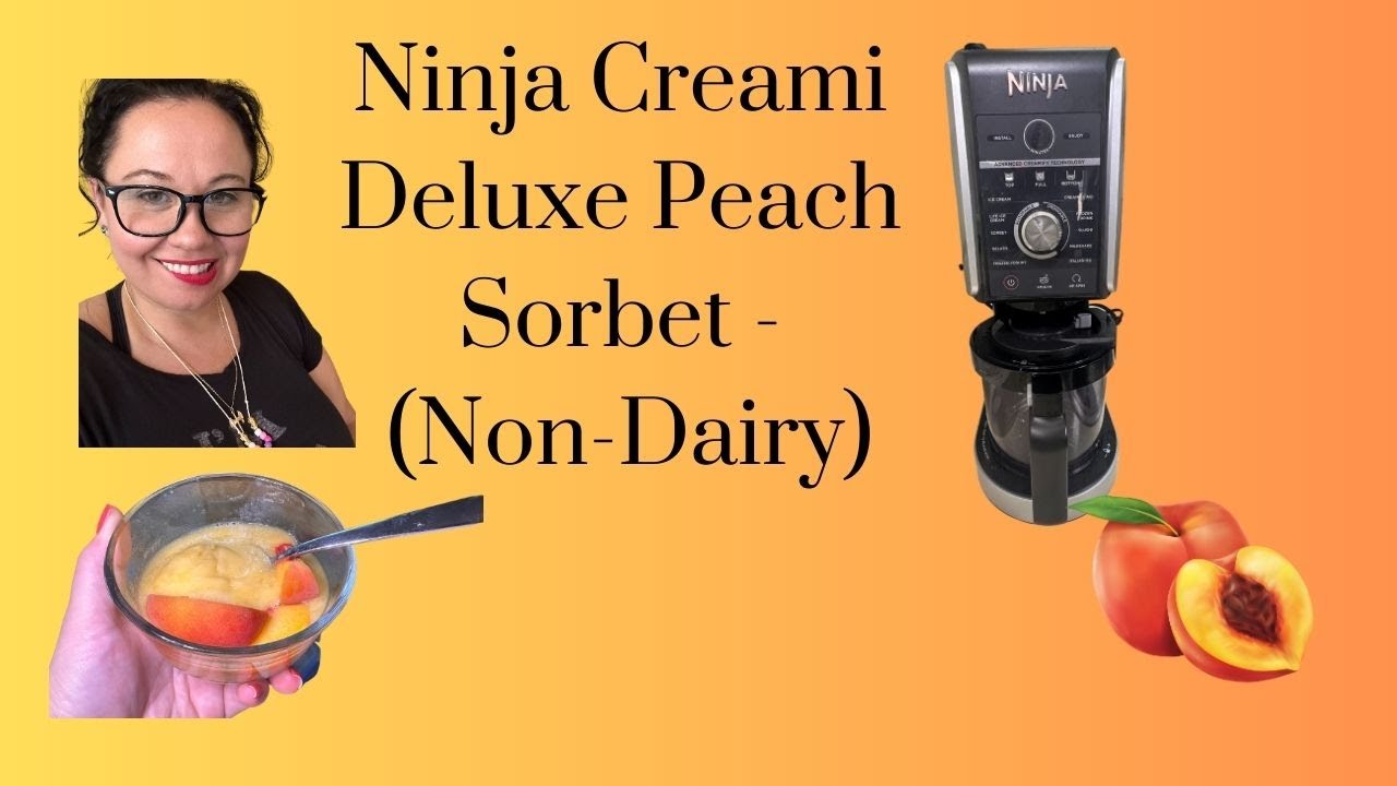 Peach Sorbet Ninja CREAMi Recipe