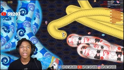 IShowSpeed Plays Slither.io & Wormmite (Full Video)