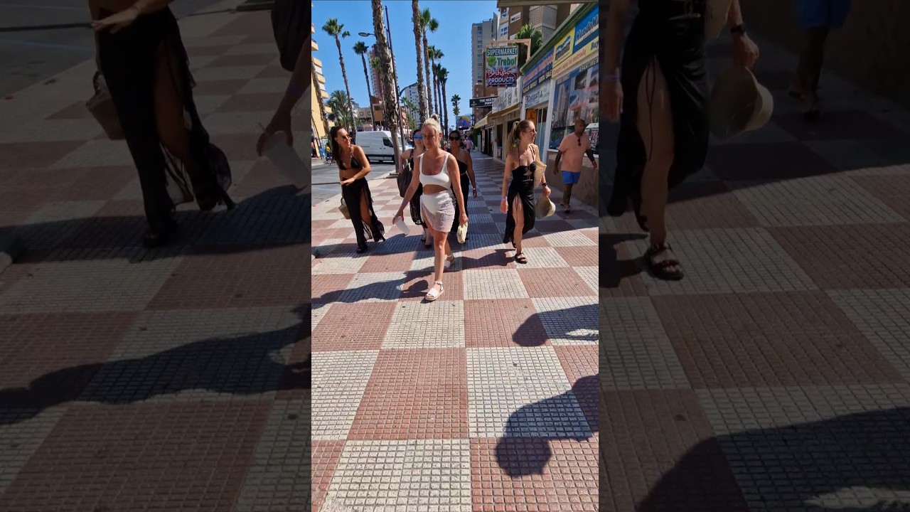 Walking in Benidorm 