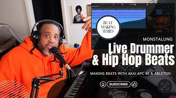 Fresh Hip Hop Beats from a Live Drummer: Akai APC 40 in Ableton