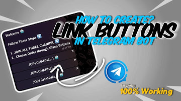 How to create Join Channel link button in Telegram Bot | Add link button in Telegram Bot