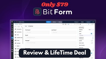 Build Smart Forms on WordPress | Bit Form lifetime Deal