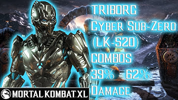 Mortal Kombat XL - Triborg (Cyber Sub-Zero (LK-52O)) Combo 39% - 62% Damage [Patch 1.14] ᴴᴰ