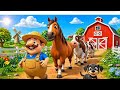 Old MacDonald Had a Farm | toddlers learning videos | english rhymes for babies | Animals song
