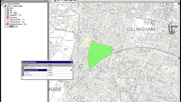 Measure Distance using the Trace Option in Cadcorp SIS 7 1