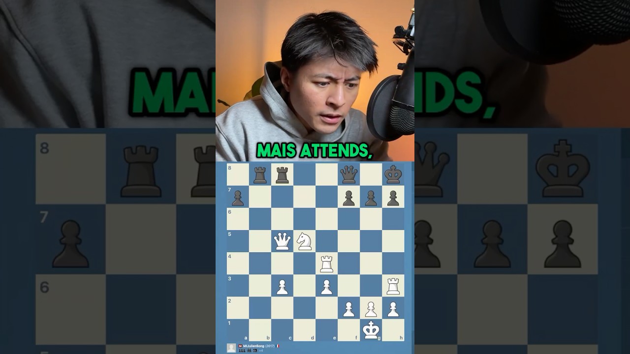 La douche froide aux échecs 😂