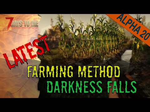 Farming in Darkness Falls v4 NEW (Alpha 20): Rain Catcher, Hoe, Trench