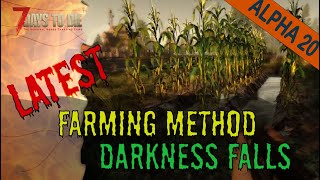 Farming in Darkness Falls v4 NEW (Alpha 20): Rain Catcher, Hoe, Trench