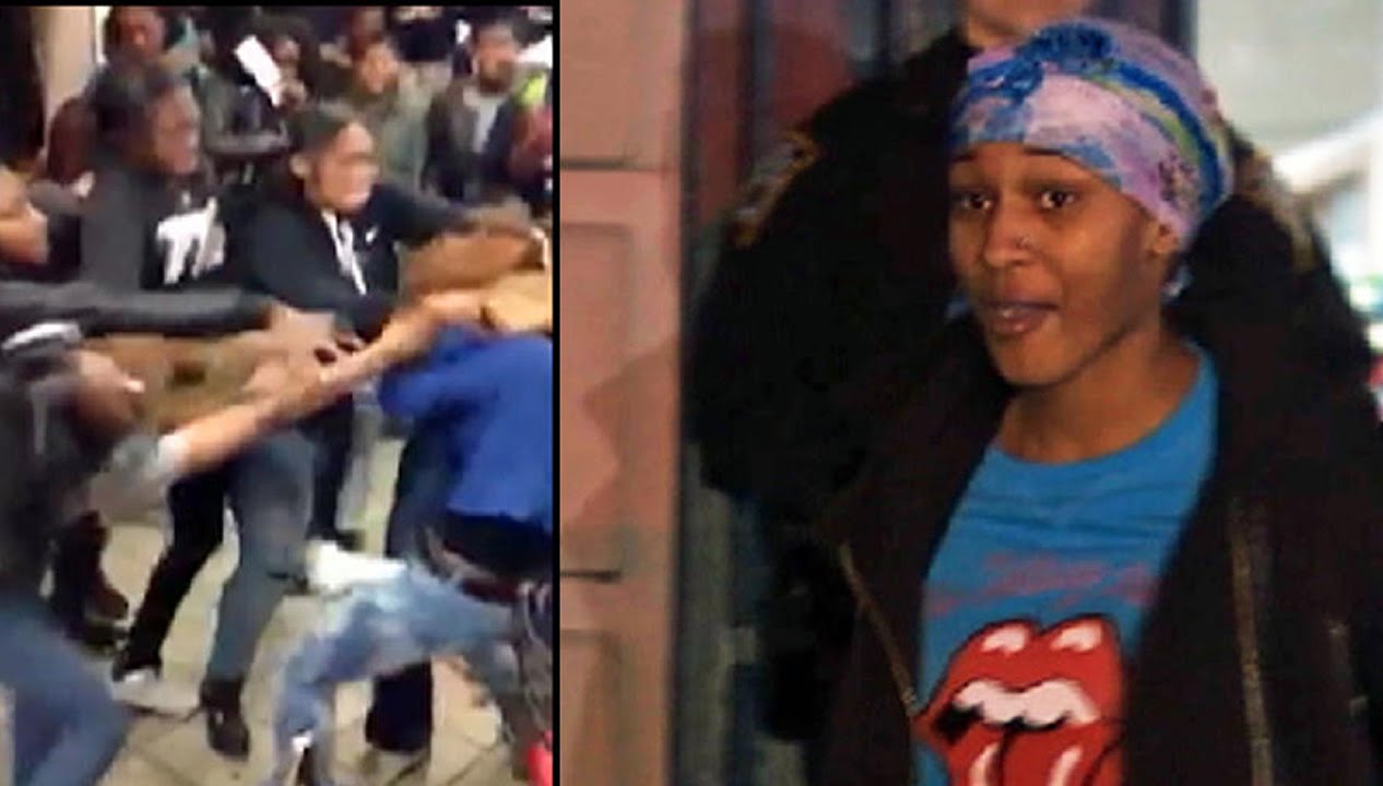 Girl Beat Up By a Mob In a Brooklyn, NY Mcdonalds YouTube