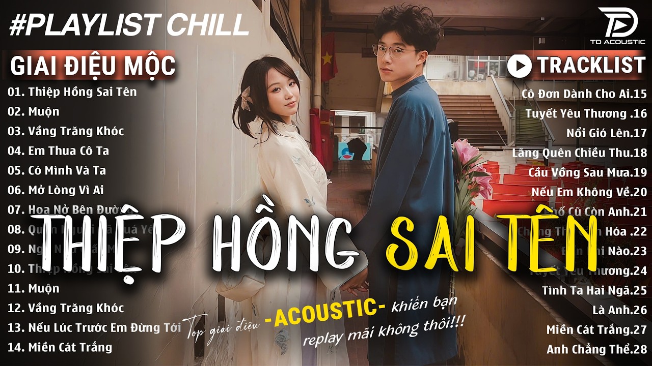 Thiệp Hồng Sai Tên, Vầng Trăng Khóc, Là Anh | Top Acoustic Buồn Triệu Views - NGHE LÀ KHÓC