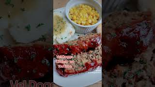 Meatloaf Mashpotato Sweetcorn /@Veldoggskitchen