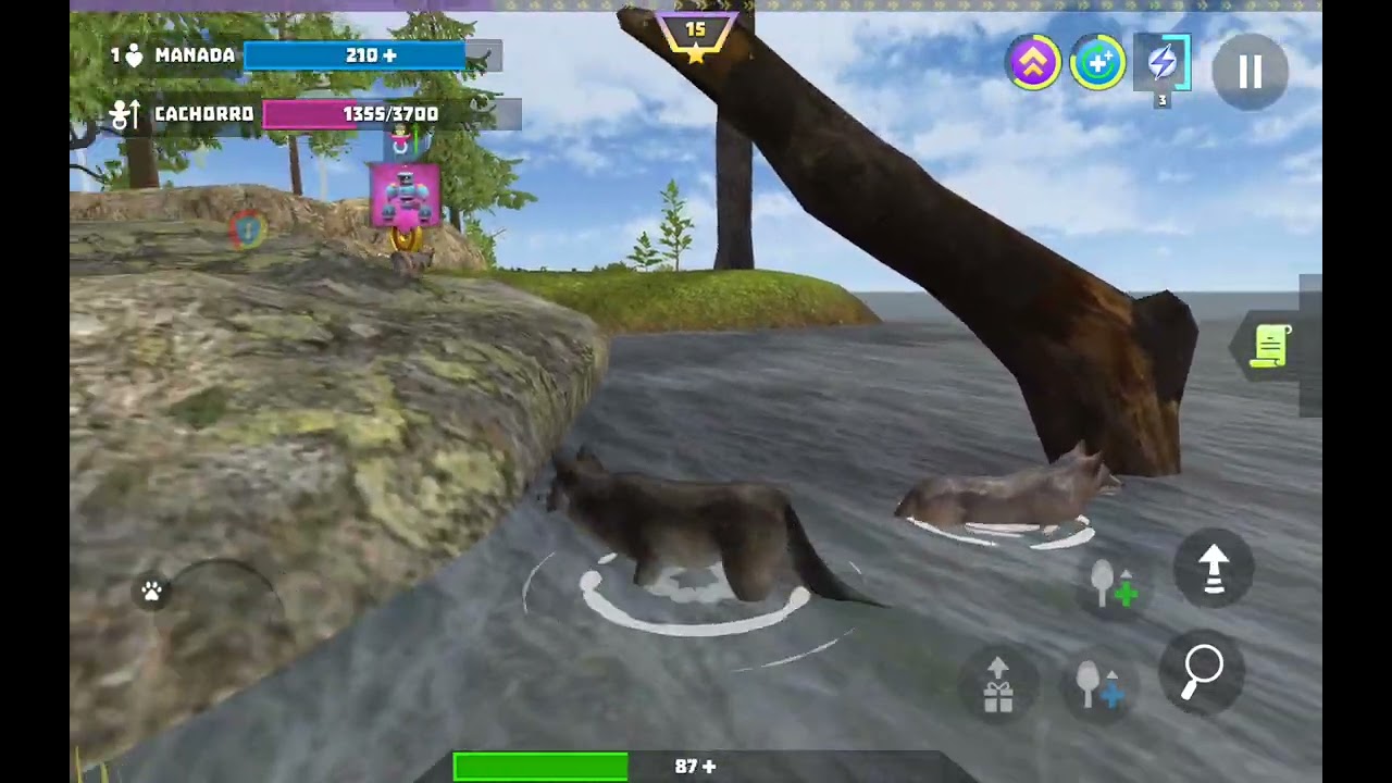 Wolf Hero: Animals Vs Robots Gameplay 1