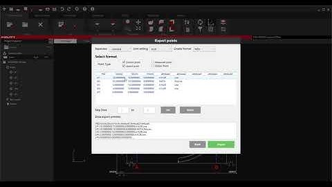 What is a CSV file for Total Stations?