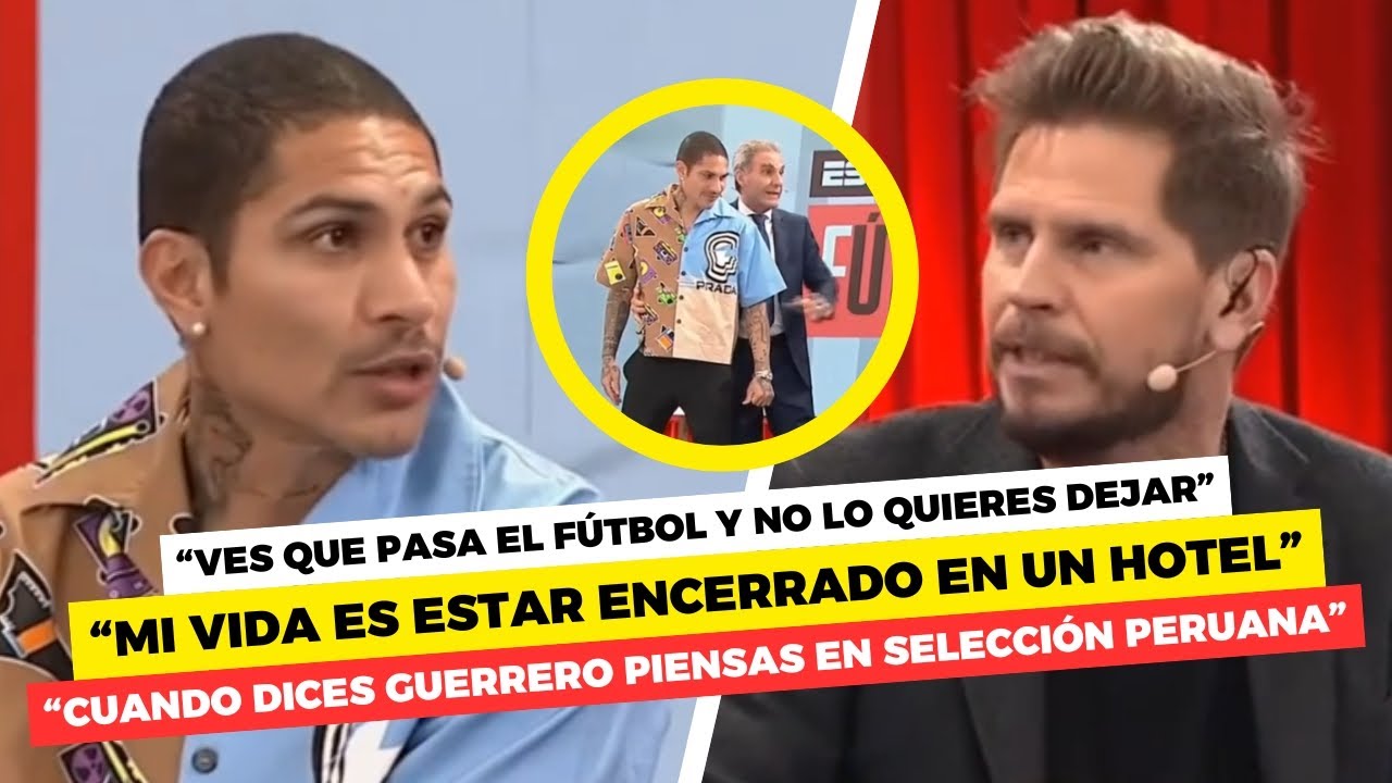 PAOLO GUERRERO en ESPN: ARGENTINOS ELOGIAN su CARRERA, RECONOCEN su LEGADO con PERÚ y MUCHO MÁS