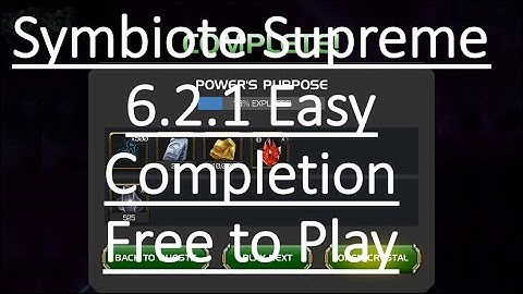 Act 6.2.1 Symbiote Supreme Easy Completion Path: Marvel Contest of Champions