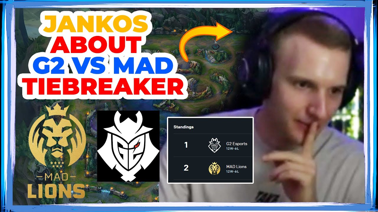 G2 Jankos Explains NO Tiebreaker Between G2 and MadLions