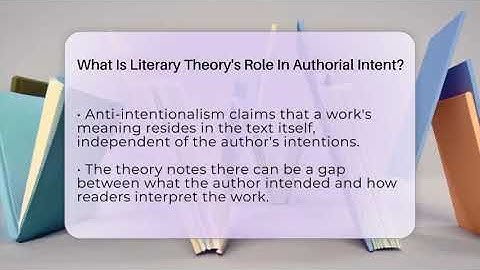 What Is Literary Theory