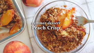 Peach Crisp - Delicious and Easy to Make Dessert by Lana's diary 365 views 10 months ago 2 minutes, 20 seconds