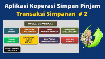 Aplikasi Koperasi Simpan Pinjam Dengan Microsoft Excel #2