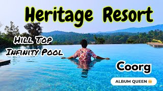 Heritage Resort Coorg☘️ | இந்த வெயிலுக்கு Best Resort 🌊🏊🤽| Couple & Family Resort🌳🌲