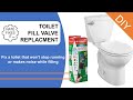How to replace a toilet fill valve - The tool free fix for a screeching or continuous filling