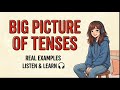Taking About the Big Picture of Tenses #tensesinenglish #englishpractice