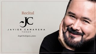 Recital Javier Camarena en la Sala Nezahualcóyotl (20 de marzo, 2022)