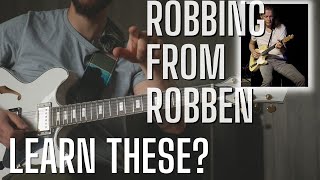 3 Robben Ford Licks you COULD Learn [Easy, Medium and Difficult]