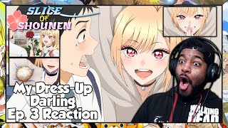 My Dress-Up Darling Episode 3 Reaction | GOJO AND MARIN GO ON A WILD FIRST DATE!!!