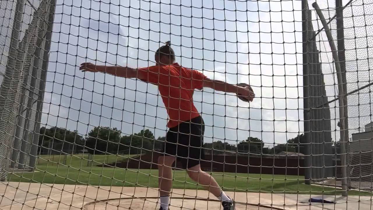 High school discus thrower YouTube