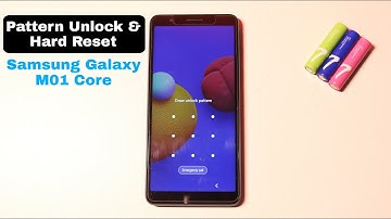Samsung M01 CORE Pattern Unlock & Hard Reset