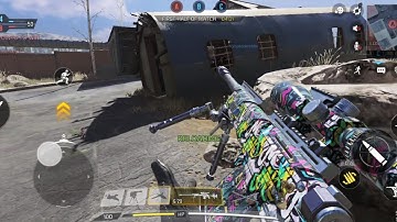 MP match gameplay with DLQ33 SNIPER in Scrapyard | Domination