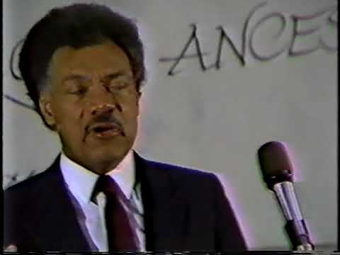 ⁣Dr. Ivan Van Sertima: Lecture "Blacks in Science" | May 1986