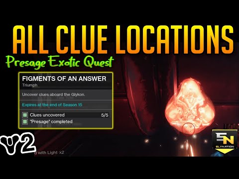 Destiny 2 | Presage Secrets- All 5 Triumph Clues & Locations