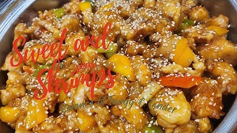 Sweet and Sour shrimps recipe