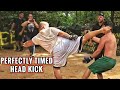 PERFECTLY TIMED HEAD KICK | Mixed martial arts