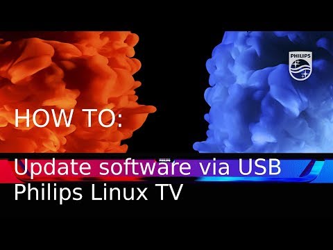 Как обновить программное обеспечение по USB - Philips Smart а также Non-Smart TV [2017]