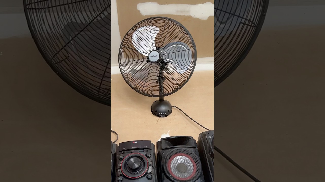Hurricane Pro Oscillating Wall Mount Fan with Remote Review