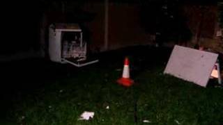 Traffic Cone vs Rocket