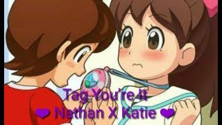 AMV-Tag you're it ❤ Nathan y Katie ❤ Yo-kai Watch. Pedido por: J.Mmaster10000