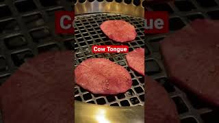 Would you eat COW TONGUE? #Shorts #Japan #food #meat #delicious #travel