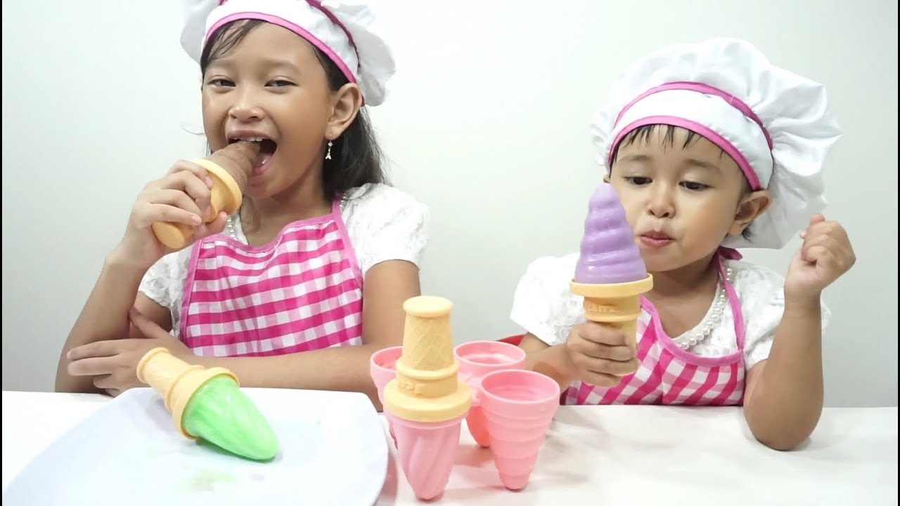 Mainan Anak Ice Cream POPS Maker  Cara Mudah Membuat Es 