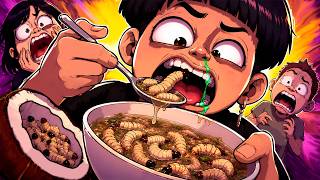 as COMIDAS mais BIZARRAS da Internet (estou com medo)