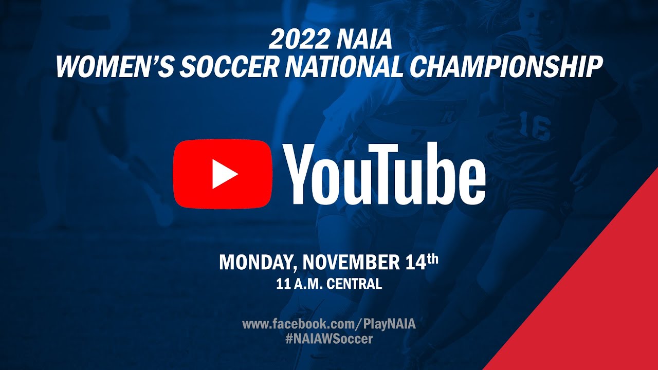 2022 NAIA Women's Soccer Selection Show YouTube