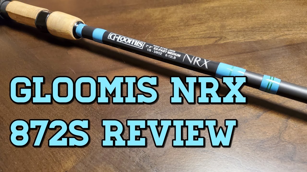 Gloomis NRX Spinning Rod REVIEW! 872S is way better than the Conquest 