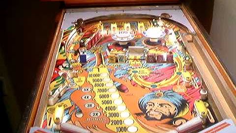 Pascal Janin P1-1 X4 Gottlieb System 1 Game Play