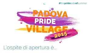 Fiorella Mannoia ospite di apertura del Padova Pride Village 2015